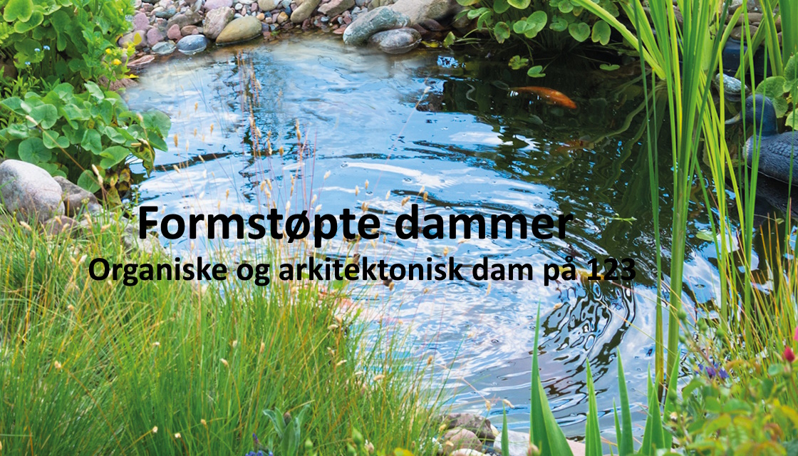 Formstøpt dam